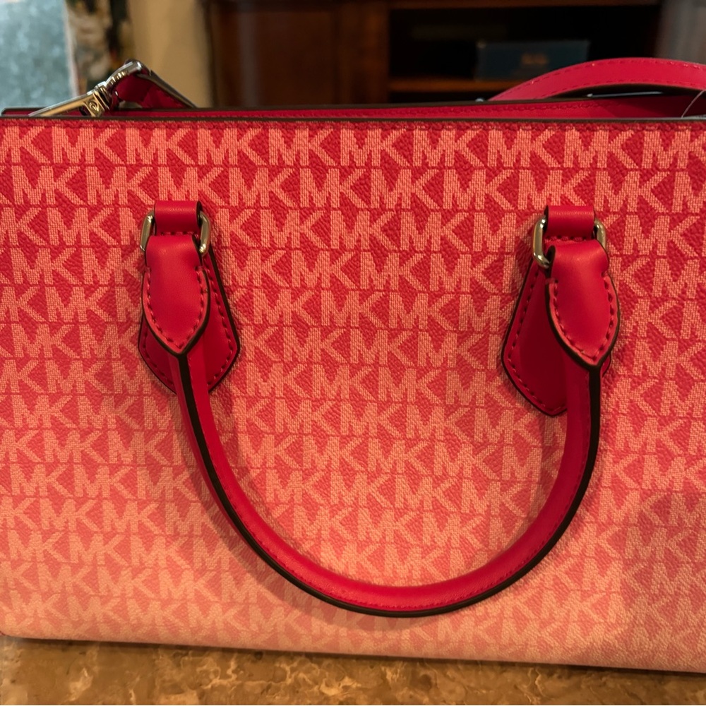 Michael Kors Pink Ombre Satchel - Picture 2 of 6